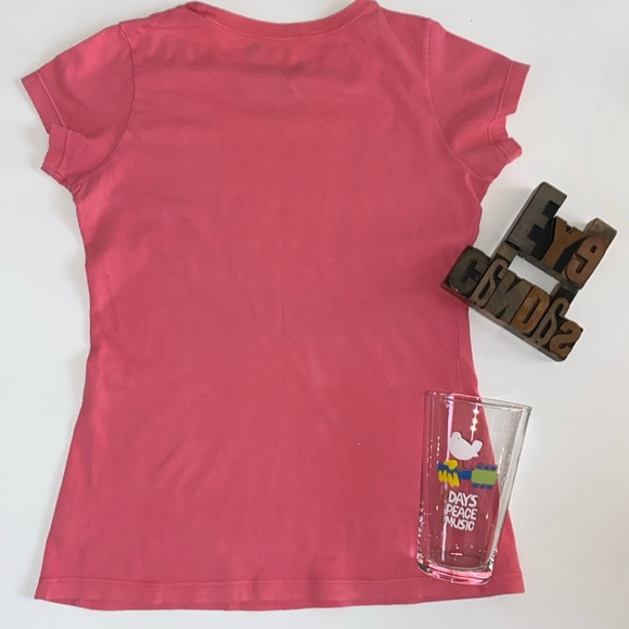 ☮️WOODSTOCK VENTURES “3 Days of Peace🕊️& Music🎸” Kid’s T-Shirt & Glass - Picture 5 of 16